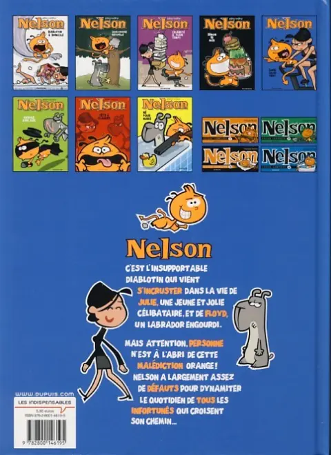 Verso de l'album Nelson Tome 5 Super casse-pieds