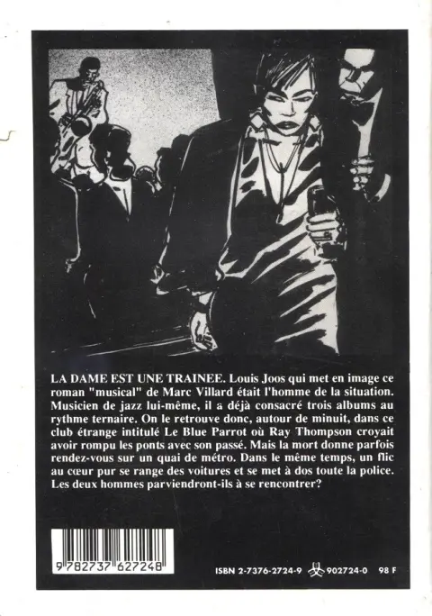 Verso de l'album La dame est une traînée