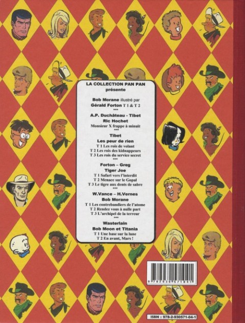 Verso de l'album Le Club des Peur-de-rien Tome 16 Les rois des comédiens