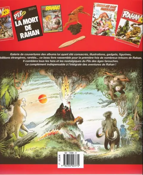 Verso de l'album Rahan Intégrale noir et blanc Les trésors