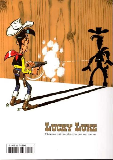 Verso de l'album Lucky Luke La collection Tome 62 Calamity Jane