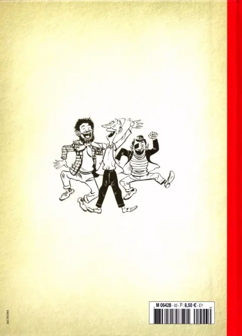 Verso de l'album Les Pieds Nickelés - La collection Tome 94 Les Pieds Nickelés contre Cognedur