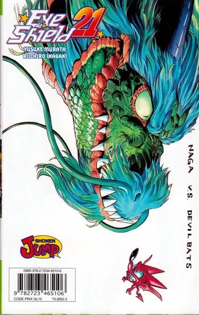Verso de l'album Eye shield 21 20 Devil vs God