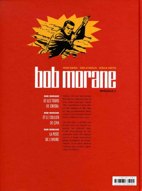 Verso de l'album Bob Morane Intégrale 2