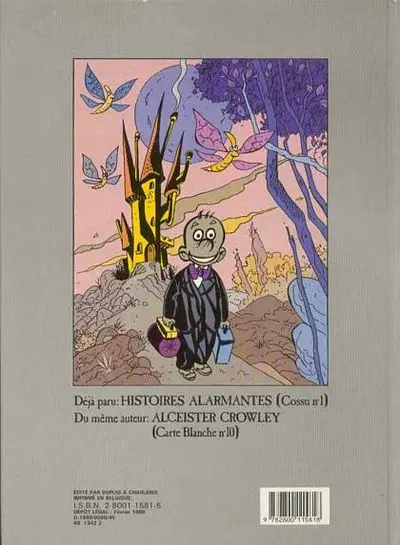 Verso de l'album Boskovich Tome 1 et la Porte du Grand Mhoï