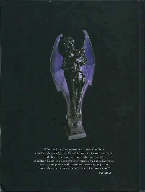 Verso de l'album Miroirs