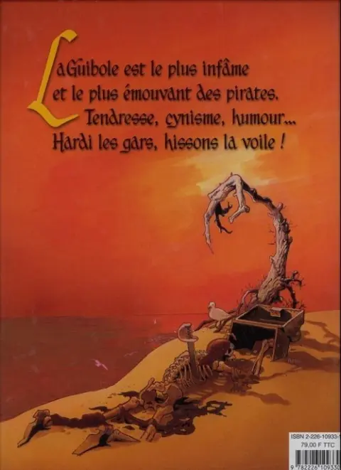 Verso de l'album Capitaine Flamberge