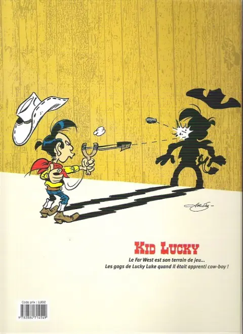 Verso de l'album Kid Lucky Tome 5 Kid ou double