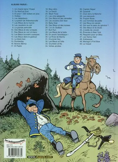 Verso de l'album Les Tuniques Bleues Tome 30 La Rose de Bantry
