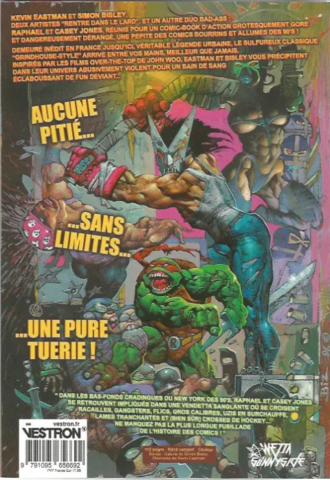 Verso de l'album Bodycount