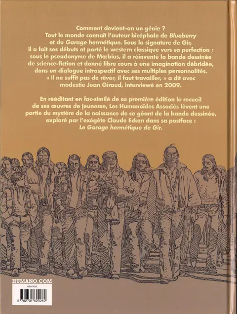 Verso de l'album Gir œuvres Tome 1 Le lac des émeraudes