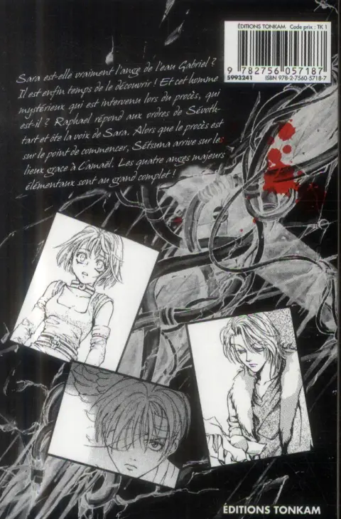 Verso de l'album Angel Sanctuary 15
