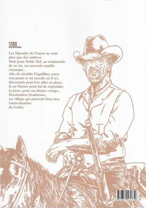 Verso de l'album Teddy Ted Tome 10 1899 Deadstone