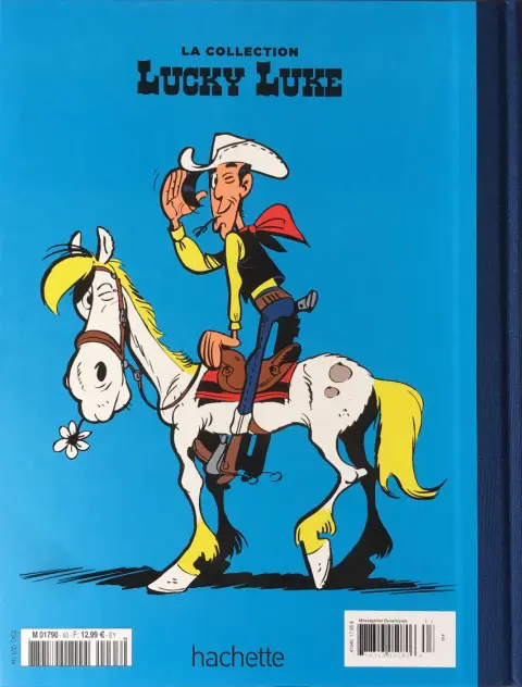 Verso de l'album Lucky Luke La collection Tome 63 La mascotte