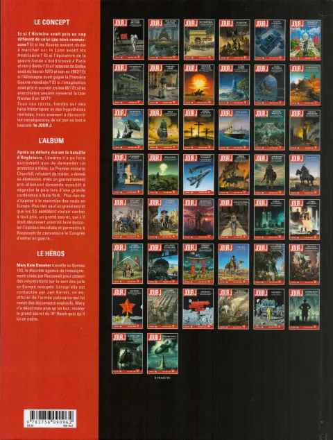 Verso de l'album Jour J Tome 43 Le Grand Secret 2/3