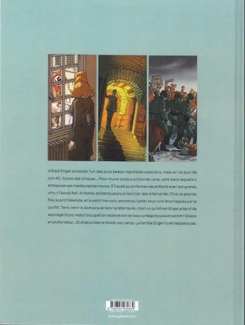 Verso de l'album Une famille en guerre 1 Le pays perdu