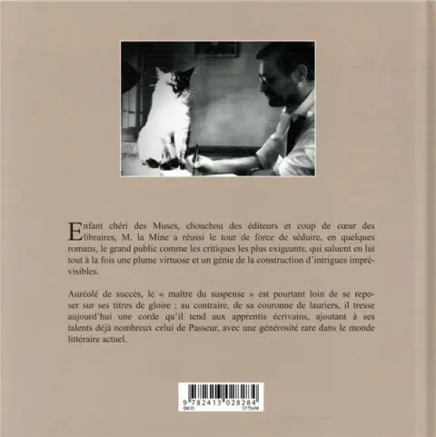 Verso de l'album Comment devenir un auteur à succès (ou, à défaut, un critique acerbe)