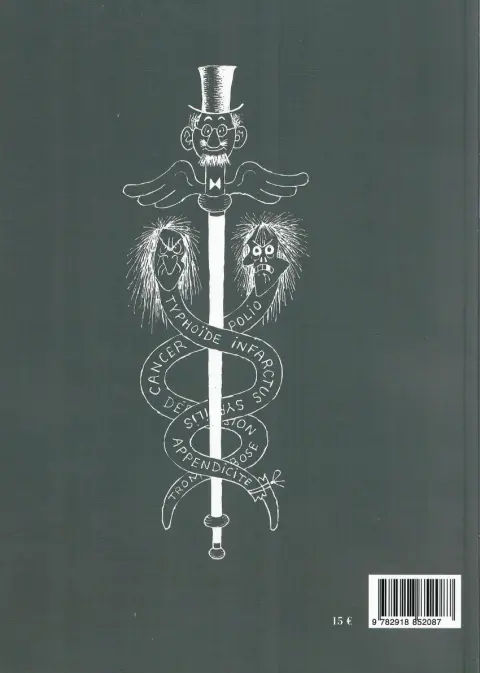 Verso de l'album Chansons de salles de garde
