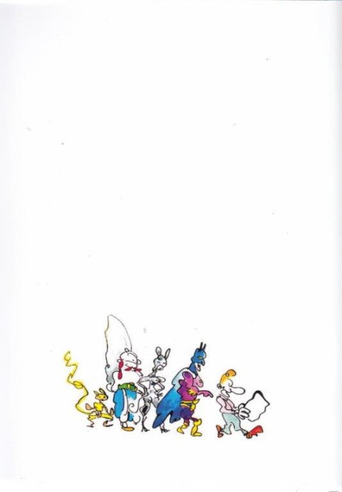 Verso de l'album Yetchem Cinq fruits et BD par jour