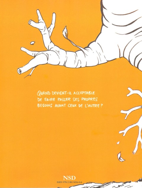 Verso de l'album Une respiration lente et profonde