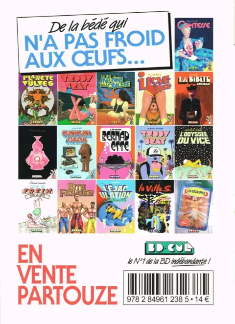 Verso de l'album La Décharge mentale