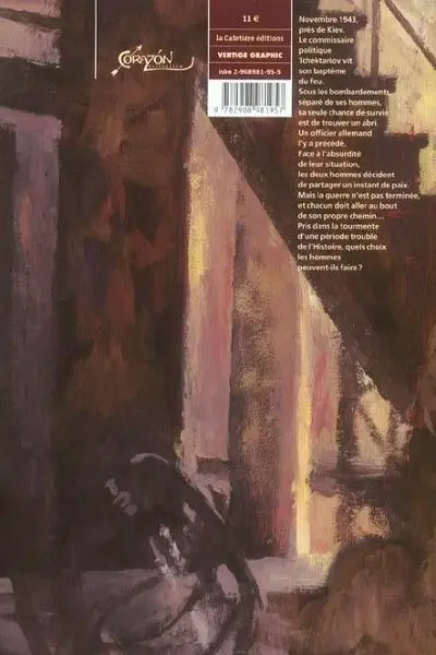Verso de l'album La Dernière cigarette