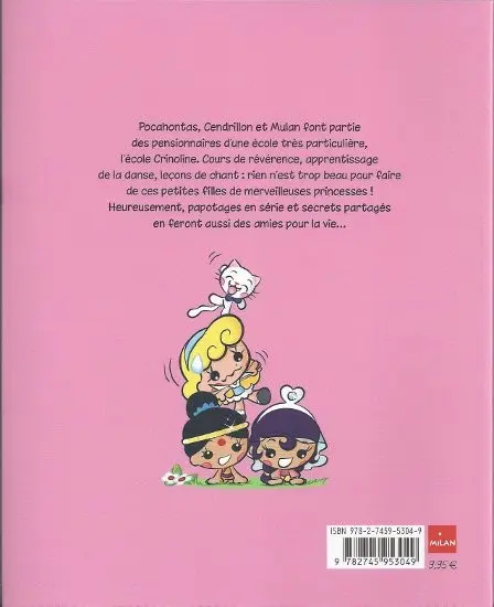 Verso de l'album L'École Crinoline Tome 1 Une Rentrée de princesse