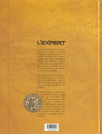 Verso de l'album L'Expert Tome 2 L'étole du chaman