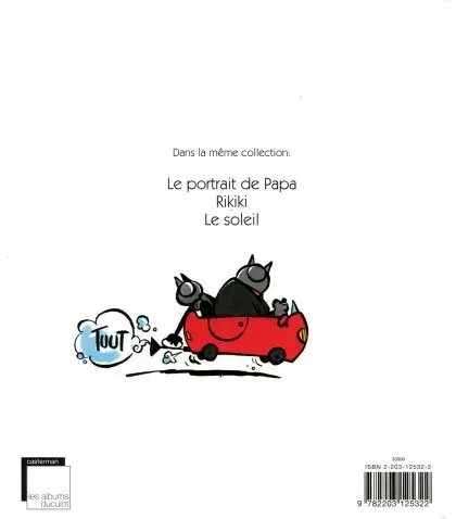 Verso de l'album Le Fils du chat Tome 2 Le Soleil