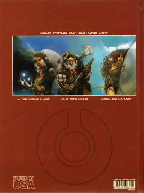 Verso de l'album Les Gardiens du Maser Tome 4 La tour de fer