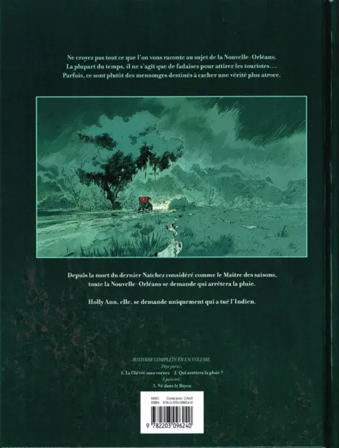 Verso de l'album Holly Ann Tome 2 Qui arrêtera la pluie ?
