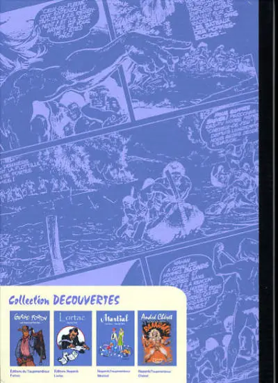Verso de l'album Découvertes André Chéret