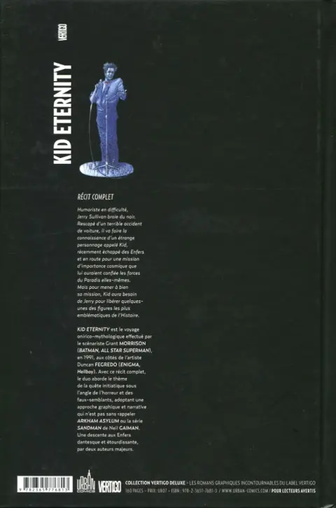 Verso de l'album Kid eternity