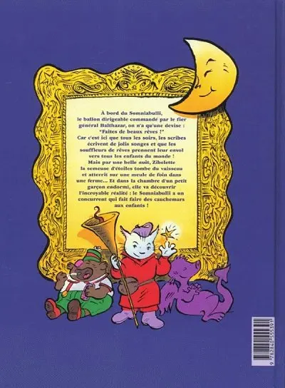 Verso de l'album Madame la lune Les semeurs d'étoiles