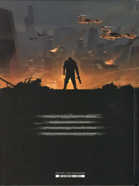 Verso de l'album Mémoires de la guerre civile Tome 3