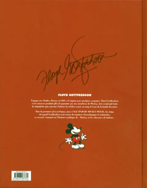 Verso de l'album L'âge d'or de Mickey Mouse Tome 2 Les Chasseurs de baleines et autres histoires (1938-1939)