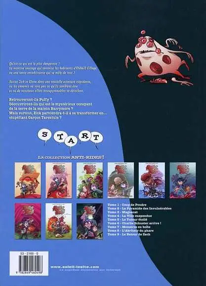 Verso de l'album Monster Allergy Tome 9 Le retour de Zach