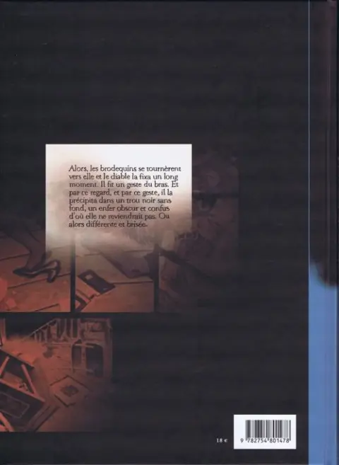 Verso de l'album Page Noire