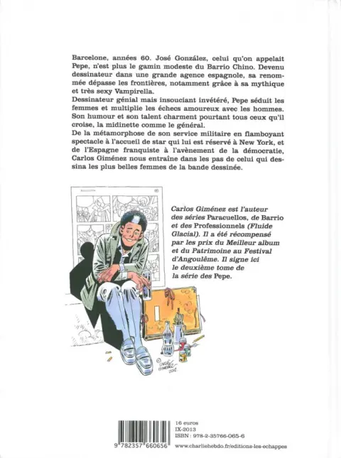 Verso de l'album Pepe Tome 2