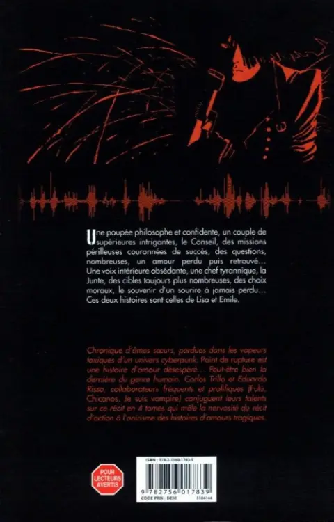 Verso de l'album Point de rupture Volume 2