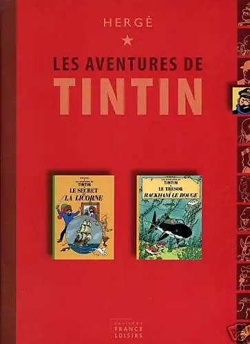 Tintin Le secret de la licorne / le trésor de rackham le rouge