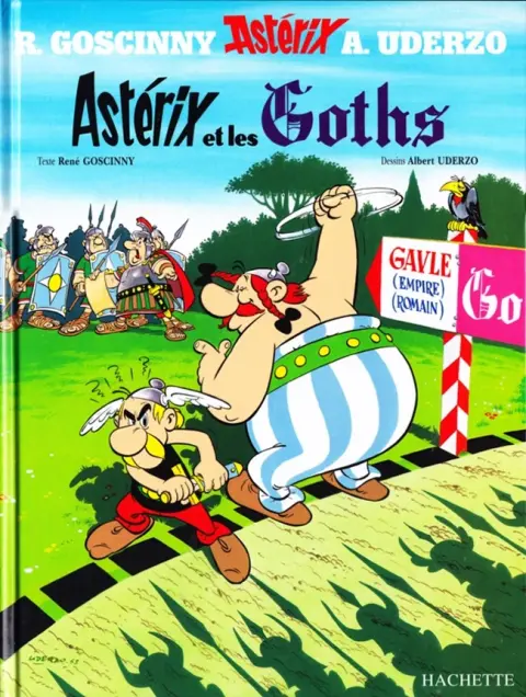Couverture de l'album Astérix Tome 3 Astérix et les Goths