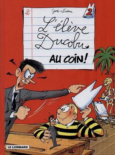 Couverture de l'album L'Élève Ducobu Tome 2 Au coin !