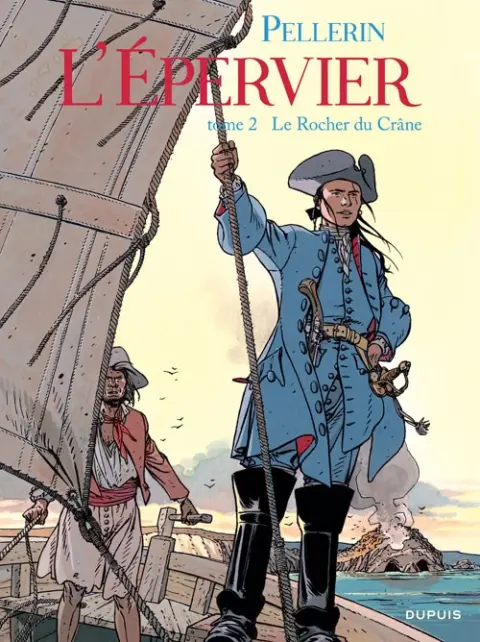 Couverture de l'album L'Épervier Tome 2 Le Rocher du crâne