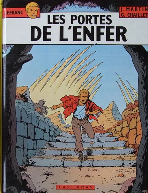 Couverture de l'album Lefranc Tome 5 Les portes de l'enfer