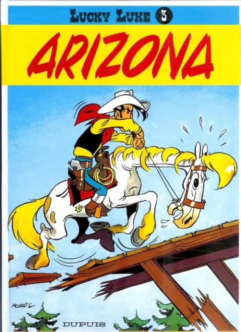 Couverture de l'album Lucky Luke Tome 3 Arizona