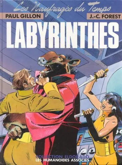 Couverture de l'album Les Naufragés du temps Tome 3 Labyrinthes