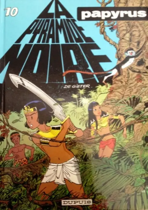 Couverture de l'album Papyrus Tome 10 La pyramide noire