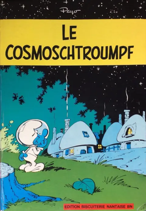 Couverture de l'album Les Schtroumpfs Tome 6 Le cosmoschtroumpf