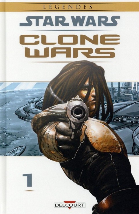 Couverture de l'album Star Wars - Clone Wars Tome 1 La défense de Kamino